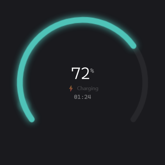 Battery Health widget preview
