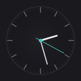 Analog Clock widget preview